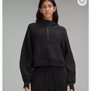 Women's Lulu Lemon Black Scuba Hoodie